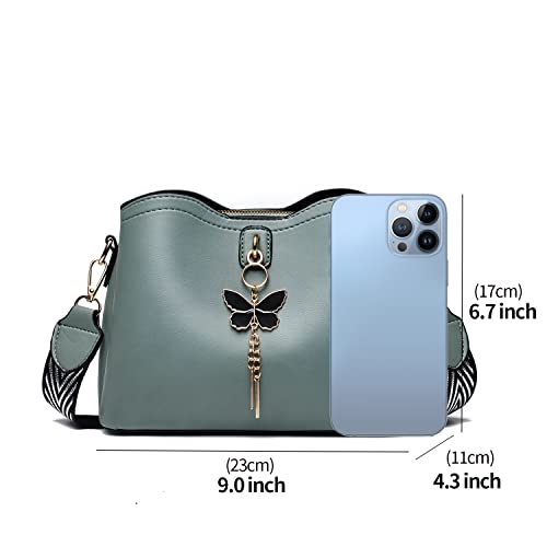Image of Xiaoyu Small Crossbody Bags for Women Fashion Purses for Teenage Girls Lightweight Handbags Shoulder Bag