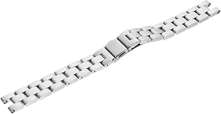 POPETPOP Stainless Steel Watch band Compatible for Garmin Lily, Watch strap Wristbands Replacement Strap Metal Link Bracelet for Men Women