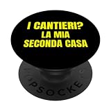 Umarell Uomo Pensionato Regalo Pensione Nonno Cantieri PopSockets PopGrip Intercambiabile