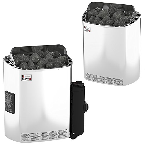 Saunaofen 8 kW von Sawo – Scandia 8.0 kW mit eingebautem Steuergerät