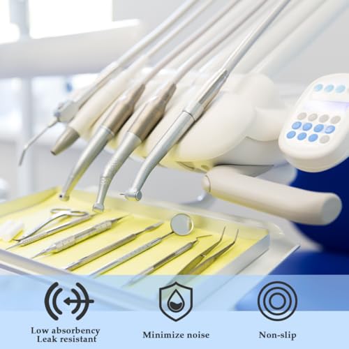 Dental Tray Covers Paper Liner 1000pcs Disposable Dental Medical Paper Tray Cover for Dental, Surgical, Medical Tray, Tattoo Table, Nail Table Cover Supplies,8.27\"x12.2\",Random Color