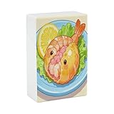 Estuche de plástico para cigarrillos relleno de camarones, tamaño normal, estilo vintage, con capacidad para 20 cigarrillos, tamaño king, funda protectora.