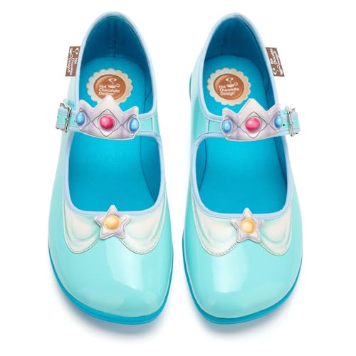 Image of Hot Chocolate Design - Women's Mary Jane Flat Dress Shoes with Adjustable Buckle-Strap