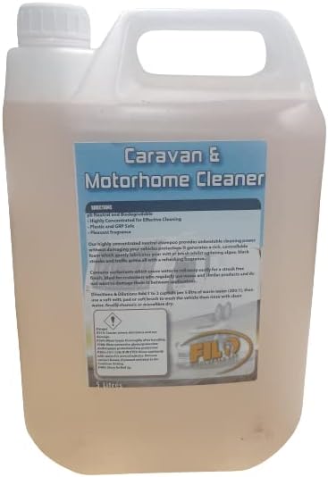 Filo Shapoo Filo Caravan & Motorhome Cleaner High Foam Concentrate Shampoo 5 Litre ...