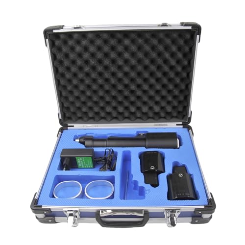 Caphstion Veterinary Bone Drill TPLO Saw Set Electric Bone Power Tools Animal Orthopedic Instrument with No Blades, Aluminum Box
