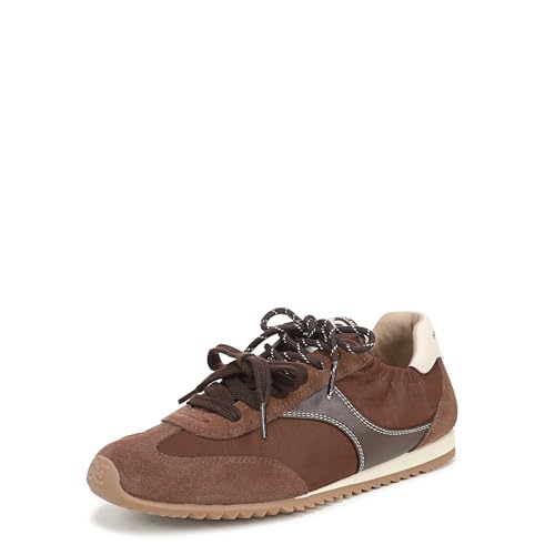 Sam Edelman Women's Ivanna Sneaker, Java Brown Café Noir, 8 Medium
