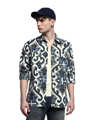 Image of Jack & Jones Men Cotton Regular Fit Shirt