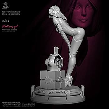 StarWars トルーパーガール　ガレージキット Amazon | 1/24 75mm ストームトルーパーを率いる女性隊長 キャプテン