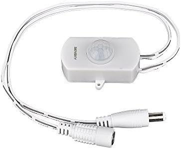 KKIWI BS010WL 12V-30V Motion Sensor Detector Light Switch Light Sensor Switch Distance Time Light Adjustable