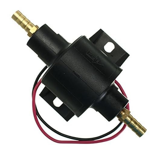 Alamor Bomba De Combustible Diesel Eléctrica Universal De La Gasolina De 8M M 12V Posi Facet Flow Style