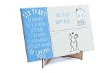Photo Gallery pirantin six years of loving you – decorazione autoportante in ceramica per il 6° anniversario (uv-tilelovingyou06) Photo Gallery pirantin six years of loving you – decorazione autoportante in ceramica per il 6° anniversario (uv-tilelovingyou06)