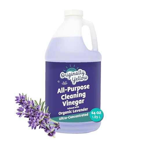 Originally Yellow Lavender Vinegar All-Purpose Cleaner 64 Oz