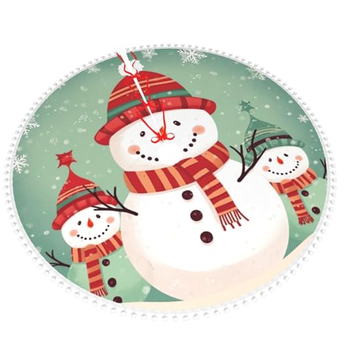 Jupe de sapin de Noël haut de gamme 122 cm double couche - 3