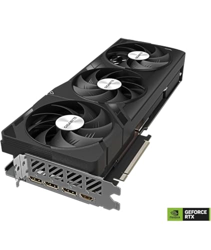 Image of GIGABYTE Geforce RTX 4090 Windforce pci e x16 Graphic Card, 24GB GDDR6X, 384-Bit, Triple Fan