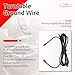 Parts Shop Phonograph Turntable Ground Wire for Magnetic Cartridge Turntables, 6-ft Technic (1 Pack)