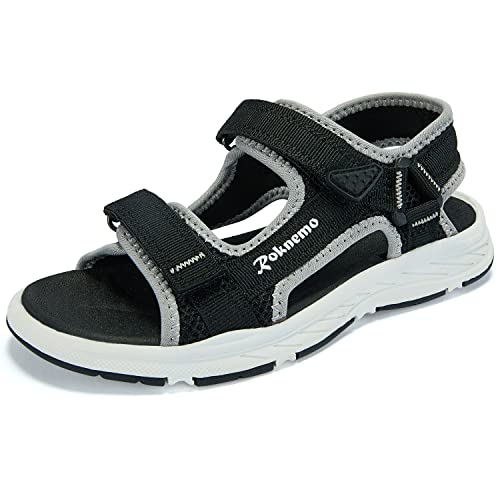 Kids Sandals Boys Girls Athletic Sports Summer Sandals Unisex Open Toe Water Shoes for Beach Hiking Outdoors (Little Kids/Big Kids)