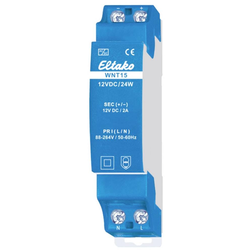 Eltako 20000072 Netzteil für DIN-Schiene, 2 A, 24 W, Inhalt 1 Stück