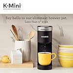Keurig K-Mini Single Serve K-Cup Pod Coffee Maker, 6 to 12oz Brew size, with Cord Storage, Perfect for Small Spaces, Black - Image 3