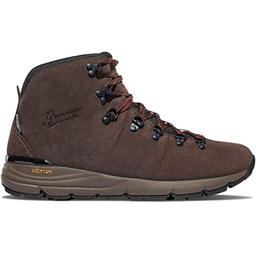 Image of Danner Mountain 600 Leaf Gore-Tex Hiking Boots for Men - Ortholite Tripe Density Footbed - Waterproof Quick Dry Barrier - Vibram SPE Midsole - Full Grain Leather Upper - Traction Outsole