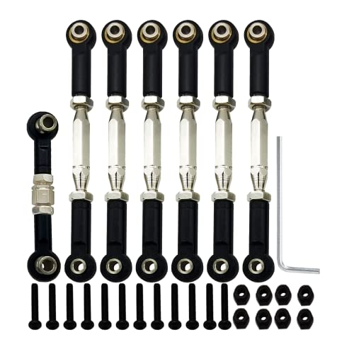 Binghfobbyhuo Aluminum Adjustable Turnbuckles/Camber Link For Traxxas 1/10 Slash 2Wd 4X4//Rustler/Hoss/Stampede 2Wd 4Wd Rc Car #TOP3