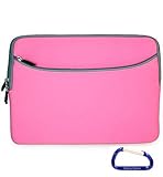 Gizmo Dorks Checkpoint Friendly Neoprene Laptop Carrying Sleeve for The Apple MacBook Pro 13-Inch, Pink