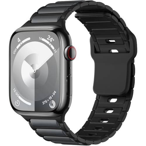 Ya en manzanajugosa.com: SITAFU Silicona Correa Compatible para Apple Watch 44mm 45mm 46mm 42mm 49mm, Deportiva Correa de Repuesto para iWatch Series 11 10/9/8/7/6/5/4/3/2/1 SE3 Ultra