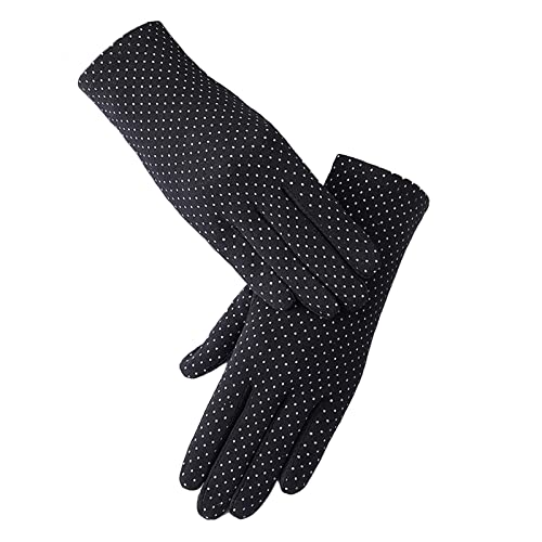 CHENGZI 3 Paare Frauen UV Handschuhe Sonnenschutz Fahrhandschuhe Sommer Sunblock Handschuhe für das Fahren Reiten Outdoor
