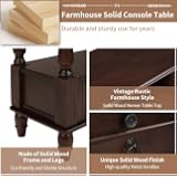 LKTART-54-Inch Solid Wood Console Table
