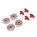 1/7 RC Car Aluminum Alloy Wheel Brake Disc, RC Upgrade Part Fit for TRAXXAS Unlimited Desert Racer UDR (Red)
