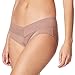 Warner's Women's No Pinching. No Problems.  V-front Hipster Panty, Mocha, Medium
