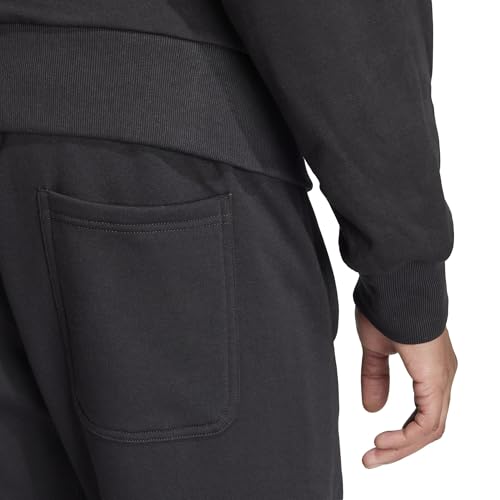 adidas Men's All SZN Fleece Regular Tapered Pants, Black, X-Large/Tall by adidas - Used condition - Image 5