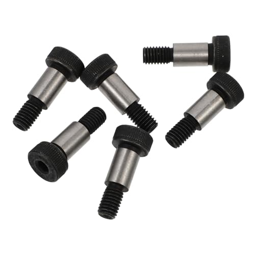 GLEAVI Tornillos De Hombro De Acero Al Carbono Tornillo Hexagonal Por Paquete Para Proyectos De Bricolaje y Reparaciones Caseras