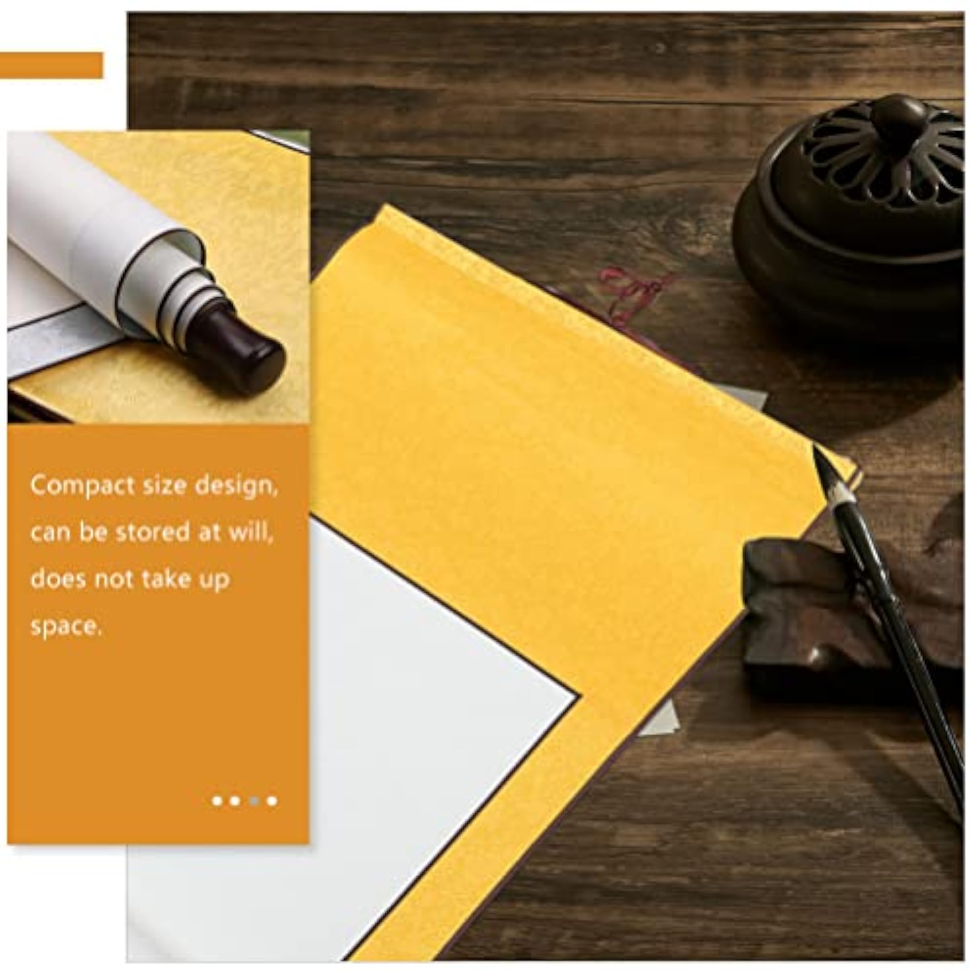 Blank Hanging Scroll for Chinese Painting, Xuan Paper Art Wall Scroll