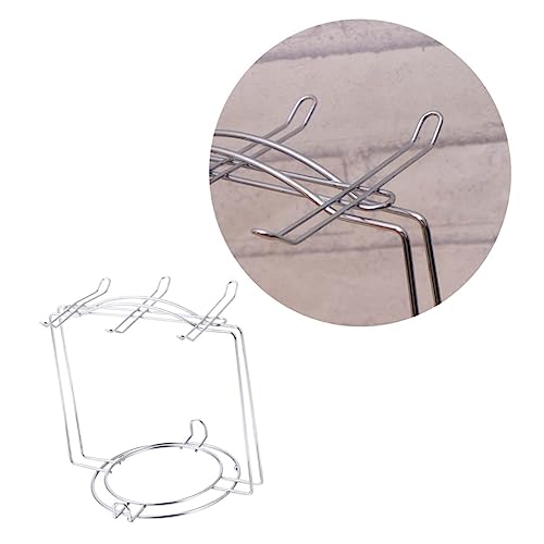 Ipetboom Soporte Organizador de Tazas Inoxidable Estante para Gabinete de Cocina Porta Tazas Multifuncional Organizador de Platos para Mesa y Oficina