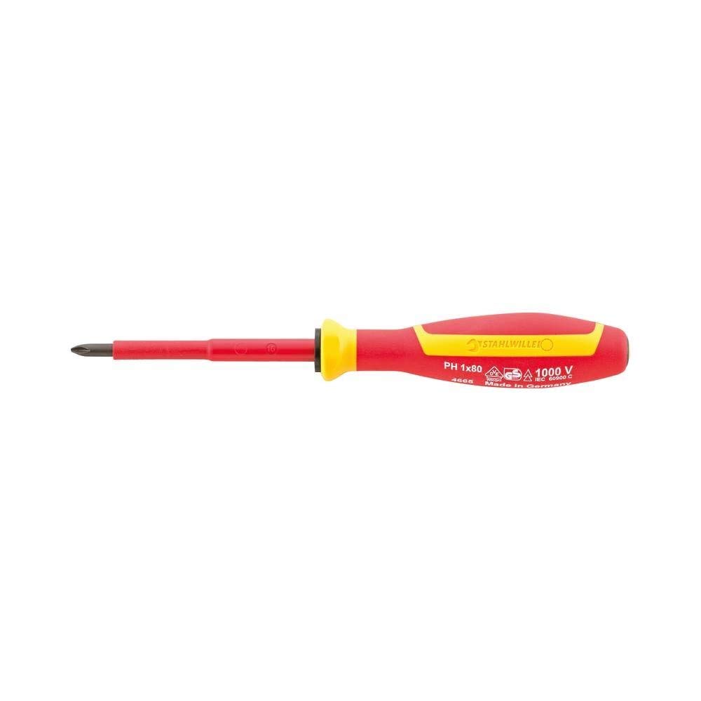 Stahlwille VDE Cross-Head Screwdriver DRALL+ PH size3 Blade Length 150 mm