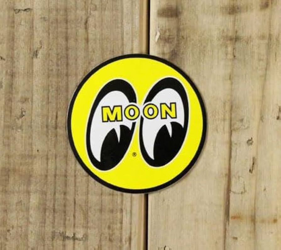 Amazon.co.jp: ムーンアイズ ステッカー MOONEYES アイボール 直径