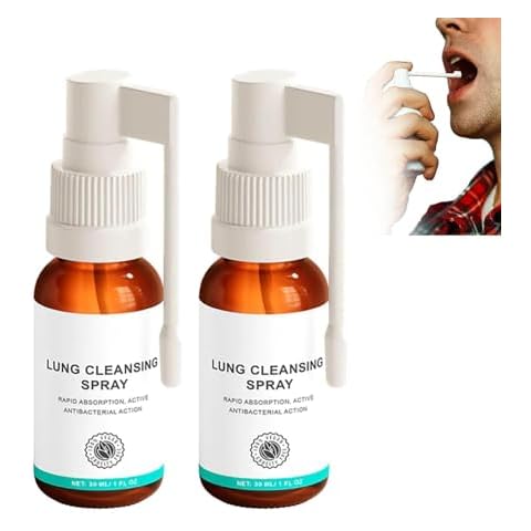 Lung Cleansing Spray,Herbal Lung Cleansing Spray,Herbal Lung Cleanse Mistm, (2PCS) Cover