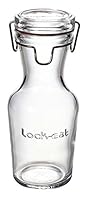 Luigi Bormioli Lock Eat Carafe, 500 ml Capacity, Clear