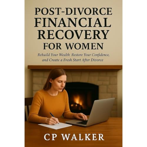 Post-Divorce Financial Recovery for Women Audiolibro Por CP Walker arte de portada