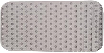 Splash Pluto Bath Mat, Clear