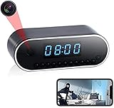 La cámara del reloj espía tiene 6 niveles de brillo para proteger tus ojos. Puedes apagar la pantalla LED o cambiar el brillo de bajo a medio. Puedes elegir mostrar el formato de 12 horas o 24 horas.