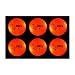 Night Eagle CV LED Golf Balls - Light Activated - No Timer - 6 Pack (Red)