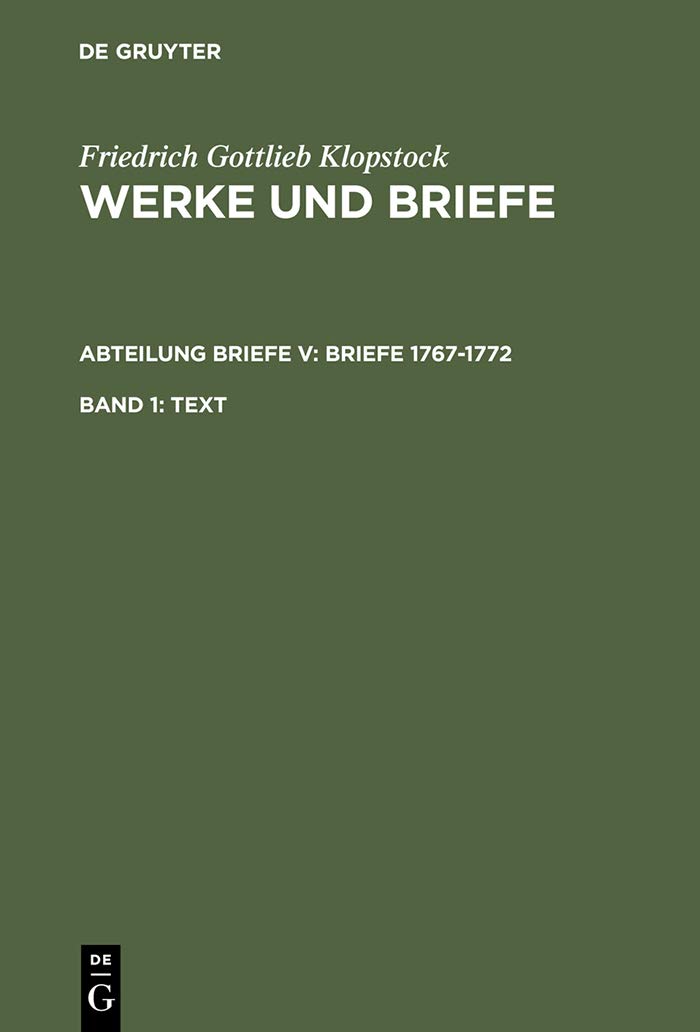Text (Werke Und Briefe) (German Edition)