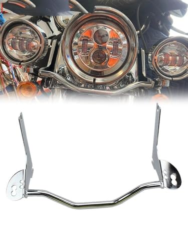Soportes de luz motocicleta Chrome para Harley Road King FLHR 2