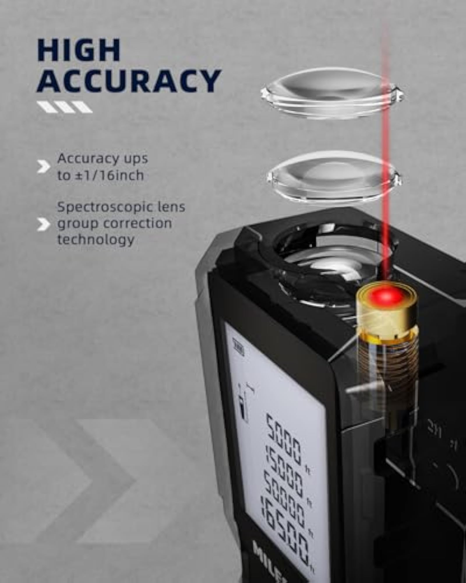 100m Digital Laser Distance Meter, Accurate Measurement Tool