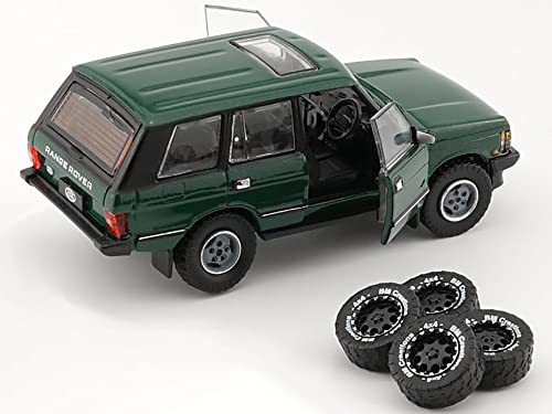 Modelo de auto Classic LSE RHD verde con techo solar 1/64 miniatura 2