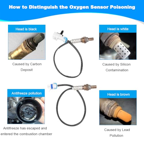 Sensor de oxígeno JDMON 4 piezas para vehículos miniatura 4