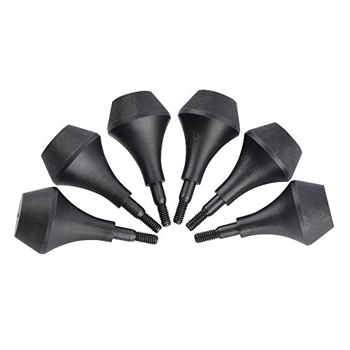 Zshjgjr Archery Arrow Heads Safety Arrow Tips Nylon Blunt Arrowhead Screw In Broadheads Arrow Point For Hunting Game Practice 16/2 Pack (12) #TOP6