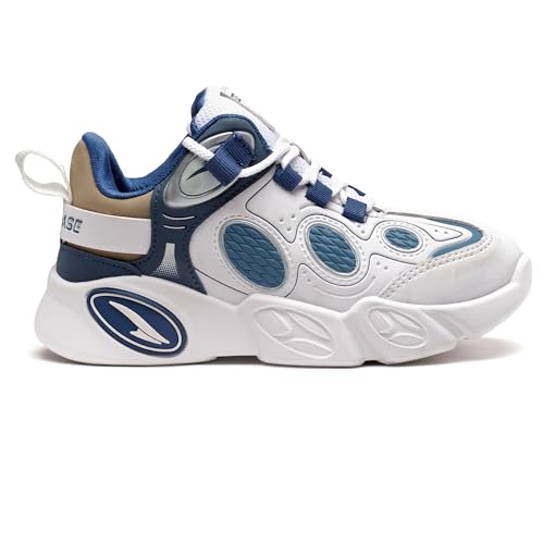 Image of ASIAN Kids VISION-01 Stylish Casual Chunky Sneakers with Laces for Boys, Trendy and Comfortable Shoes Perfect, Walking, and Outdoor Play, Lightweight and Durable Design Suitable for Kids