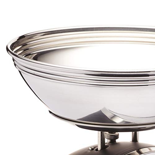 Kitchen Craft Classic Collection Heavy-Duty Scales With Detachable Pan - Metric & Imperial - Sturdy Base - 2Kg Capacity #TOP2